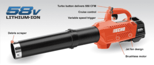 Echo CPLB-58V2AH Cordless Blower with 2AH Battery & Charger